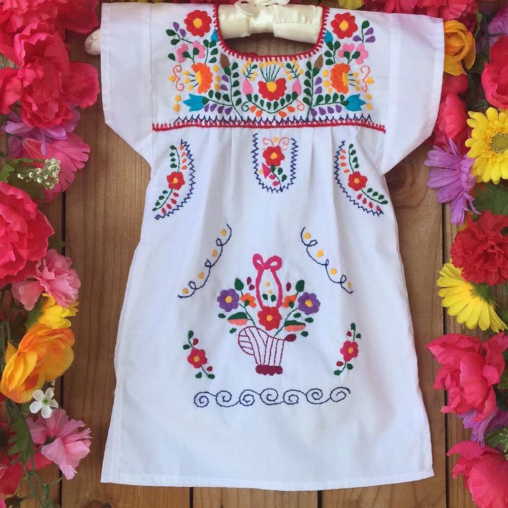 ALL SIZES Mexican  babies and girls dresses